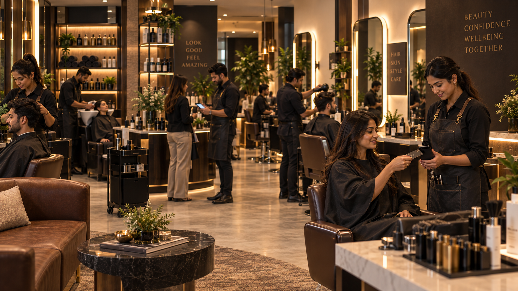 More ways to pay, wherever the service happens